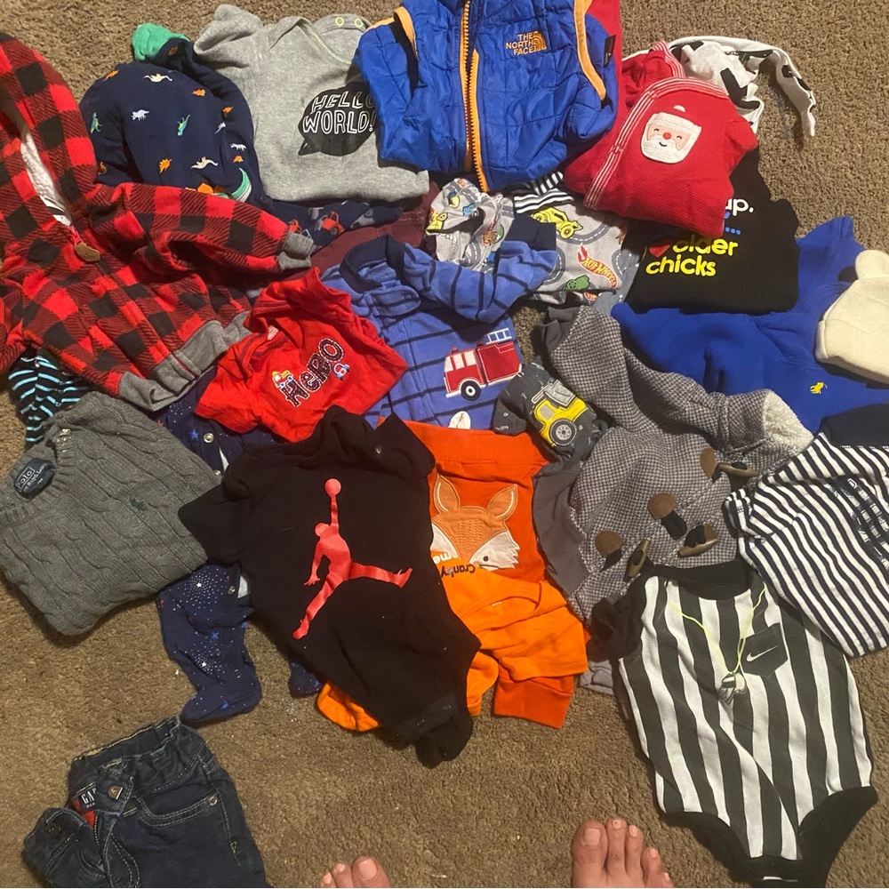 Large lot of baby bundle for boy . Size newborn to 9 months l